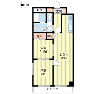 インペリアル蒲田【3階】の間取り