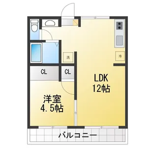 アーバンハウス雪谷【3階】の間取り
