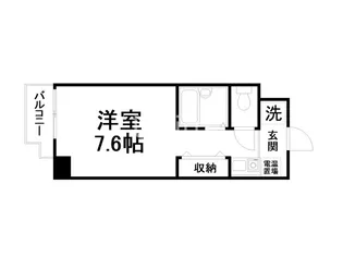 CASA寺町【4階】の間取り