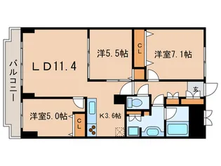 レジディア目白【9階】の間取り