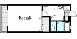 ライフベルク B棟【2階】の間取り