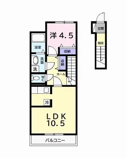 プレジャー【2階】の間取り