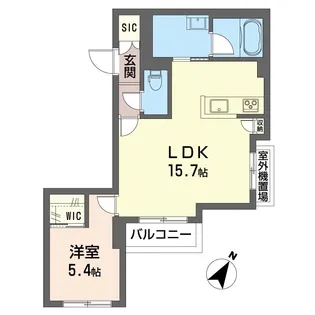 ベル・ヴィラージュ【2階】の間取り