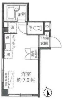 坂本ビル【3階】の間取り