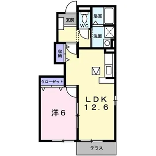 グラン・リジェールIII【1階】の間取り