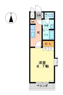 ルミエール【2階】の間取り