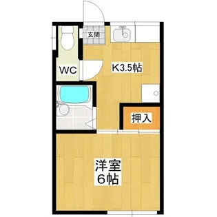 RIVA(リーヴァ)【2階】の間取り