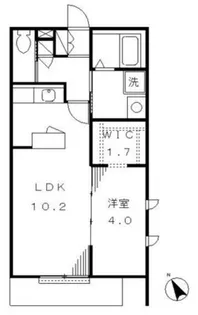 メゾン ド マレ【1階】の間取り