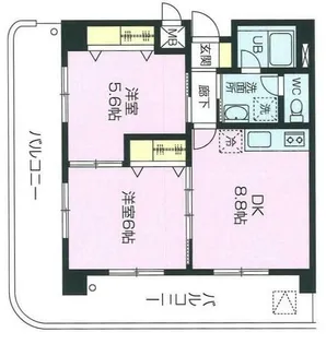 三慶ビル【4階】の間取り