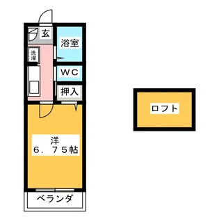 クレストヒルズ【1階】の間取り