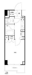 ルーブル仲六郷壱番館【2階】の間取り