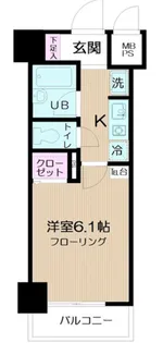 日神パレステージ三軒茶屋第2【9階】の間取り