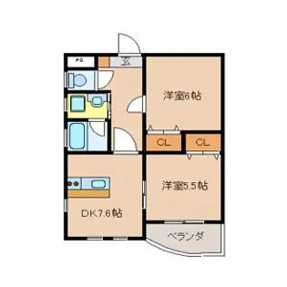 パピーガーデン【4階】の間取り