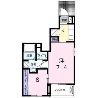 Shilin【1階】の間取り