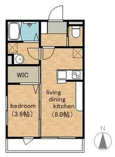 Blancheur-ブランシュール-【1階】の間取り