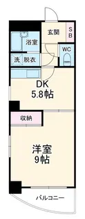 ローリエ仲町台【3階】の間取り