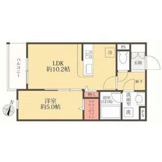 Maison Housedressing【2階】の間取り