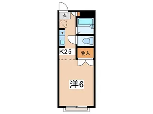 プライムレーベル寺前II【1階】の間取り