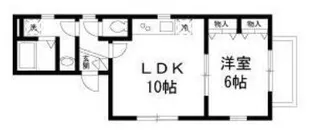リッシェル川崎大師【1階】の間取り