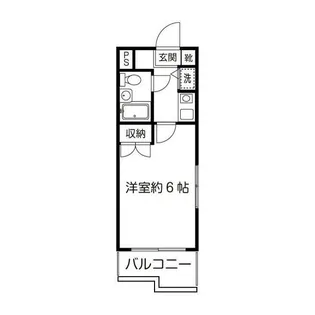 ジョイフル阿佐ヶ谷II【2階】の間取り