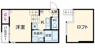 ハーモニーテラス長筬町V【2階】の間取り