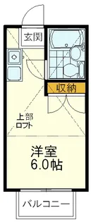 サンライズ小平【1階】の間取り