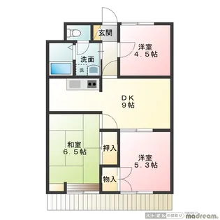 サンスプリング【1階】の間取り