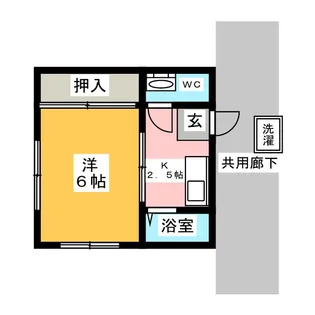 田口ハウス【1階】の間取り