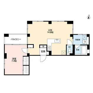 砧4丁目プロジェクト【4階】の間取り