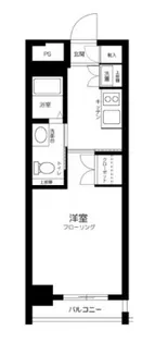 プログレス下高井戸【8階】の間取り