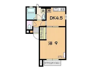 本宮レジデンス【1階】の間取り