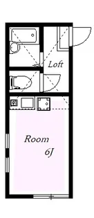 ユナイト宮崎台ラ・マルシェール【1階】の間取り