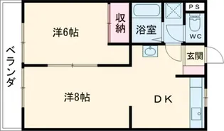新泉ビル【5階】の間取り