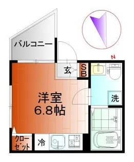 GRACE亀戸【3階】の間取り