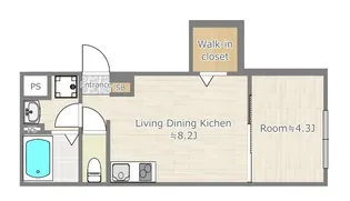 SapphireEstates【4階】の間取り