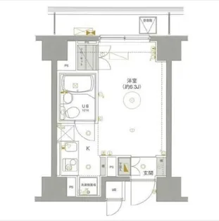 Terrazza Est【5階】の間取り