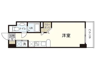 LECIEL庚午北【5階】の間取り