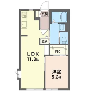 メゾン逆井A【1階】の間取り
