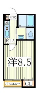 SOLEIL COPAIN【2階】の間取り