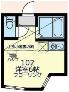 ユナイト保土ヶ谷ペレストロイカ【1階】の間取り