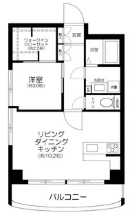 メゾン鳳月【3階】の間取り