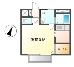 エスポワール【1階】の間取り