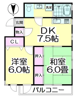 MIRARK【2階】の間取り