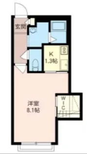 フレグラントオリーブ【1階】の間取り