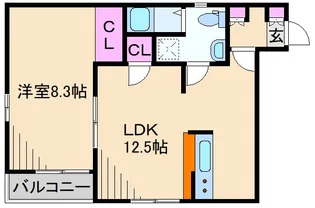 ダイユー44番館II【2階】の間取り