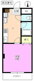 セントラルパレス【2階】の間取り