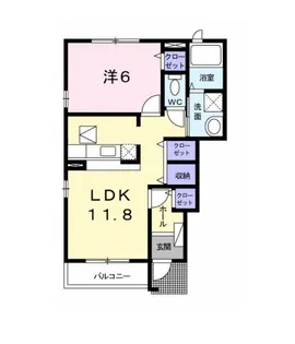 プロスパー II【1階】の間取り