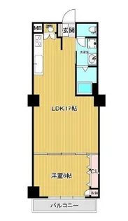 北野町アーバンライフ【2階】の間取り
