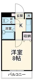 ハイムコスモス【1階】の間取り