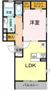 East AvenueA【1階】の間取り